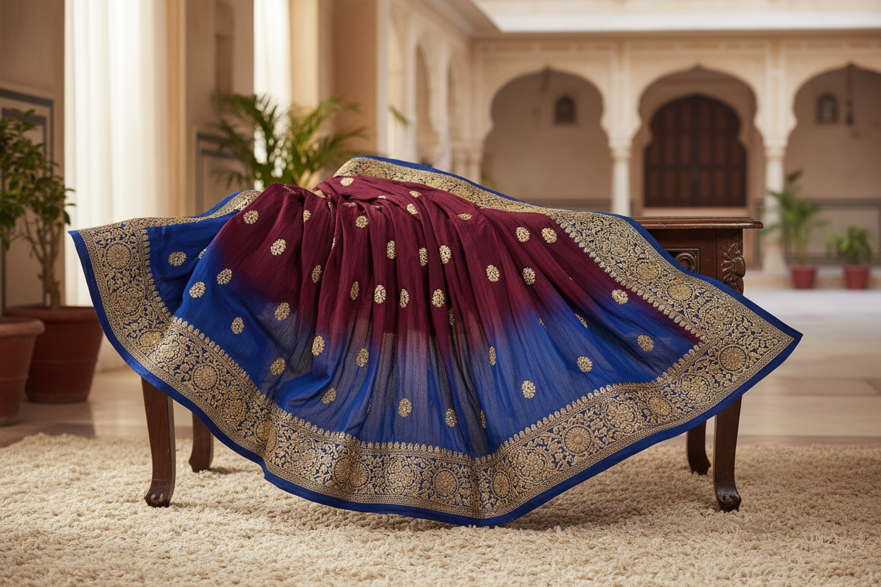 georgette saree banner image without shop now button